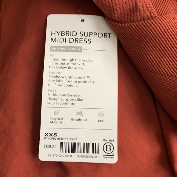 ATHLETA Winona Midi Support Dress - Picture 3 of 3